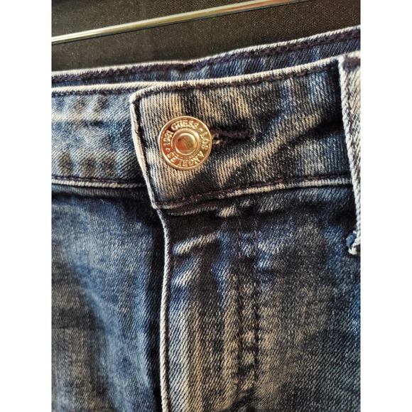 Vintage Y2K Guess Jean Mini Skirt, Size Small - Picture 3 of 6